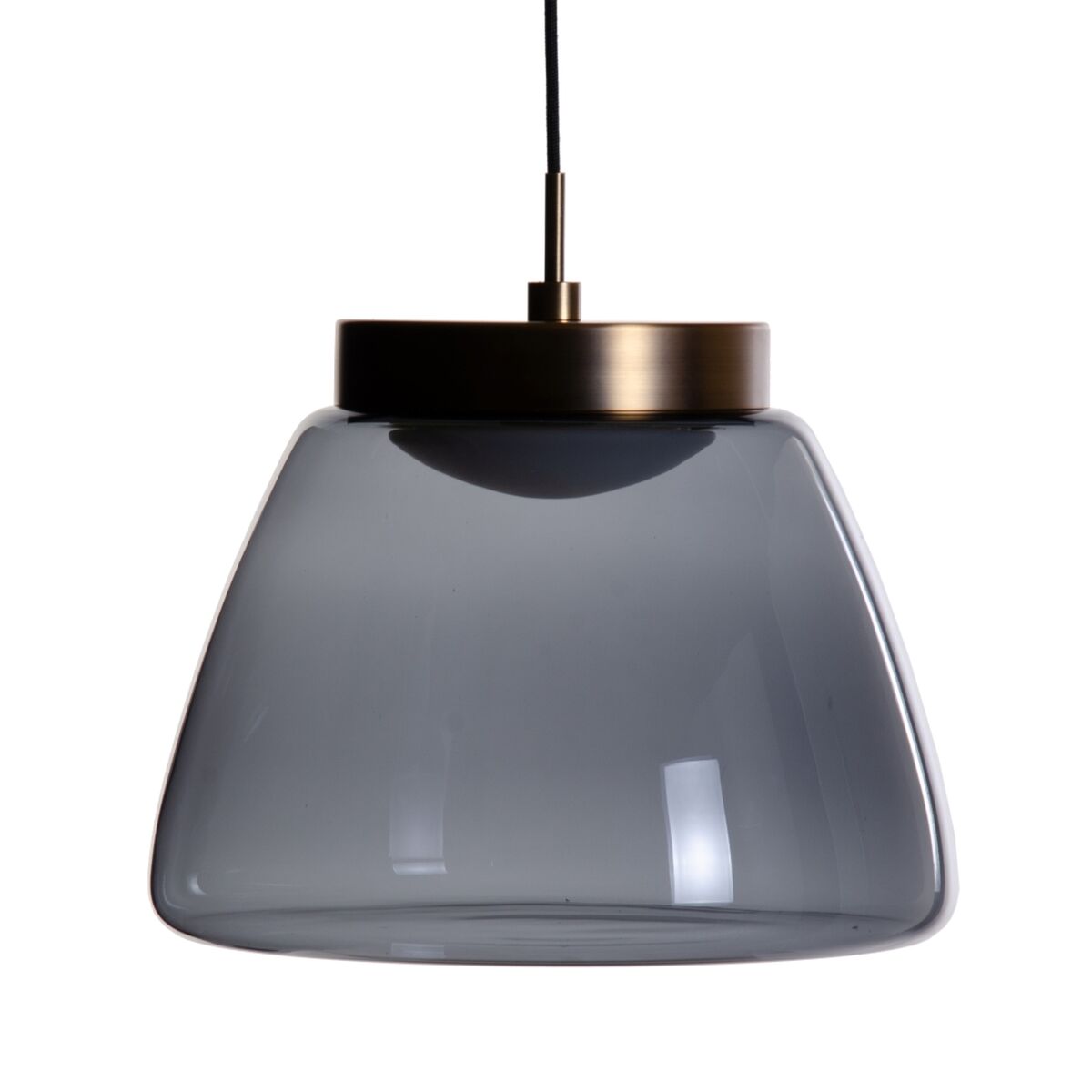 Candeeiro de teto Preto Dourado 15 W