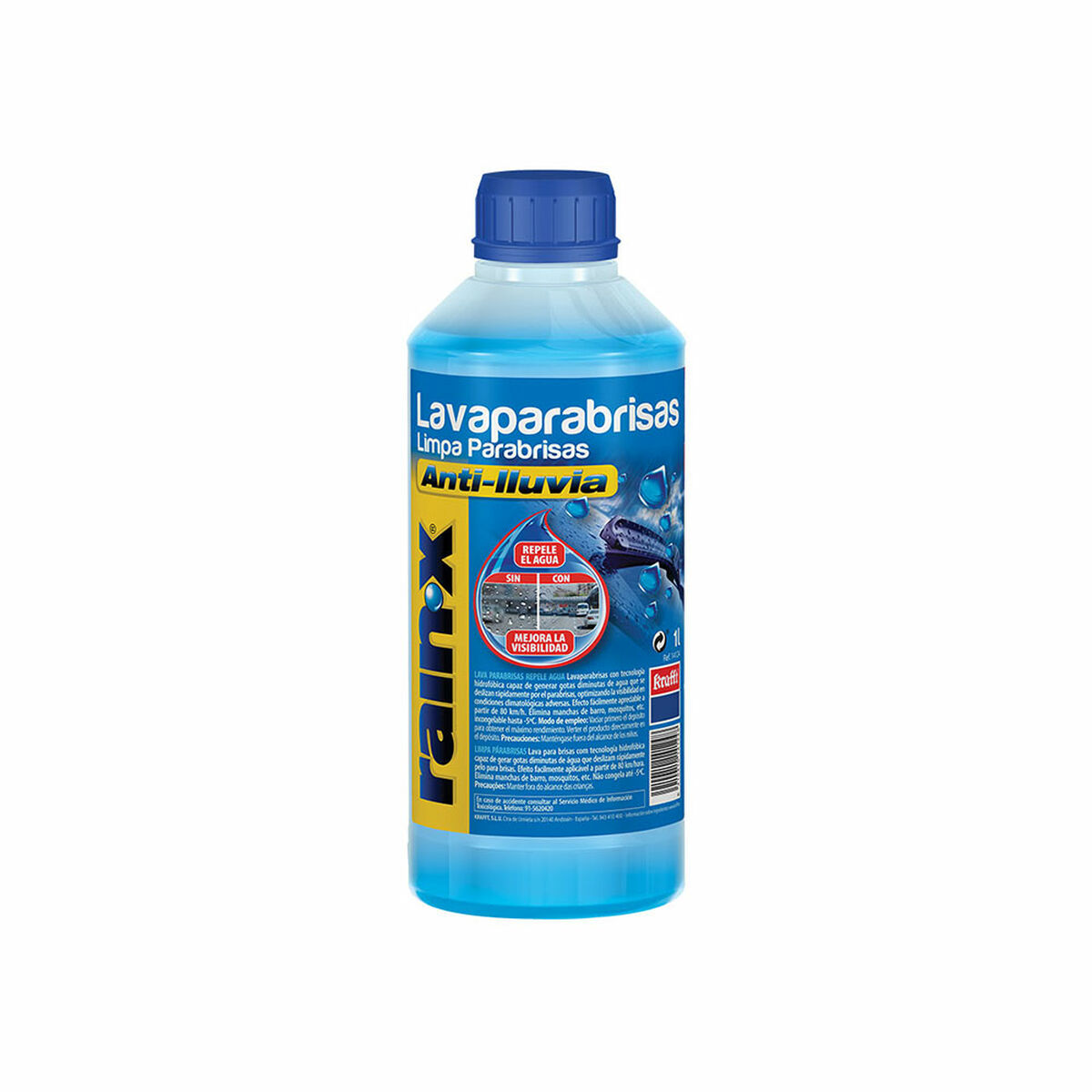 Líquido limpa-para-brisas Rainx 1 L