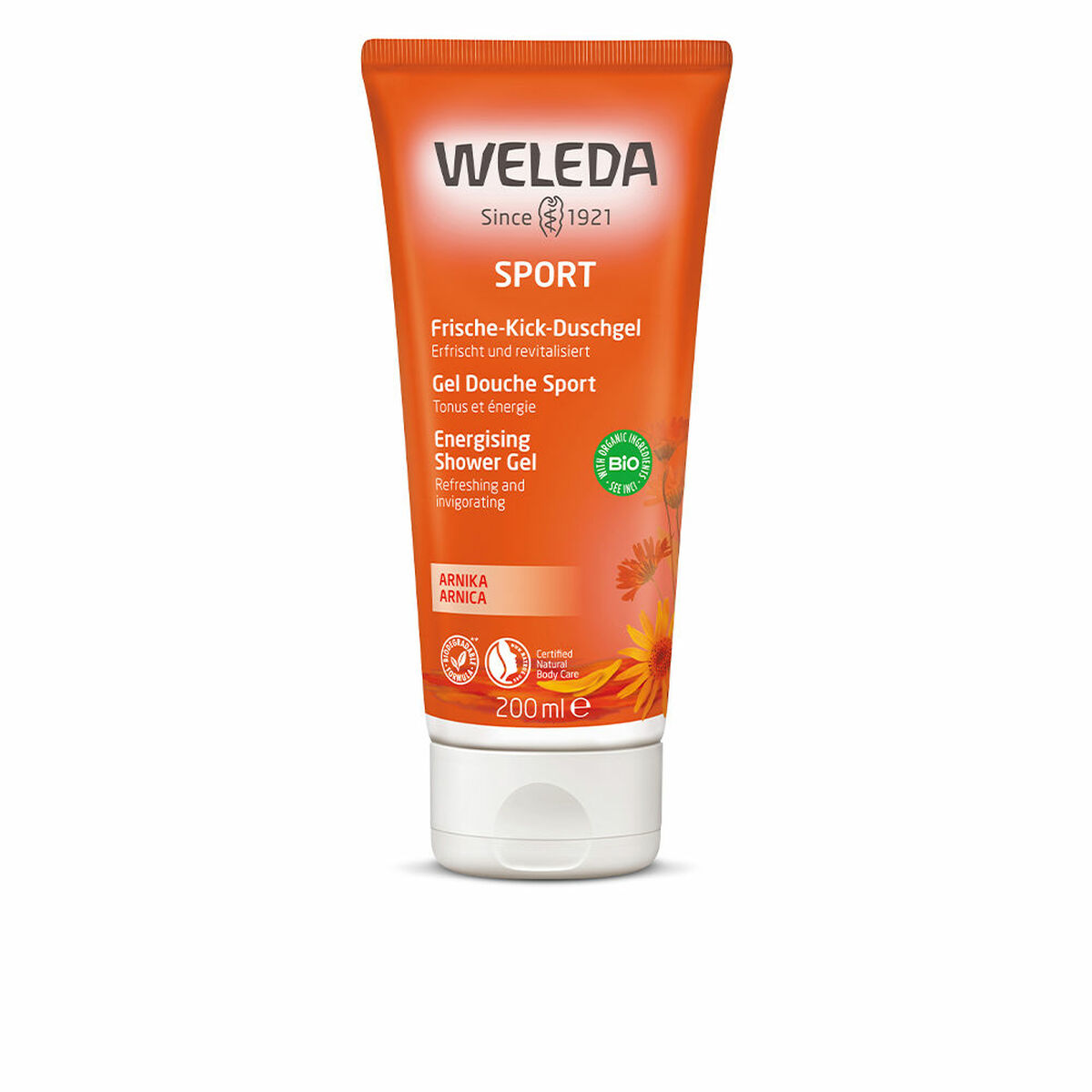 Gel de duche Weleda Sport 200 ml