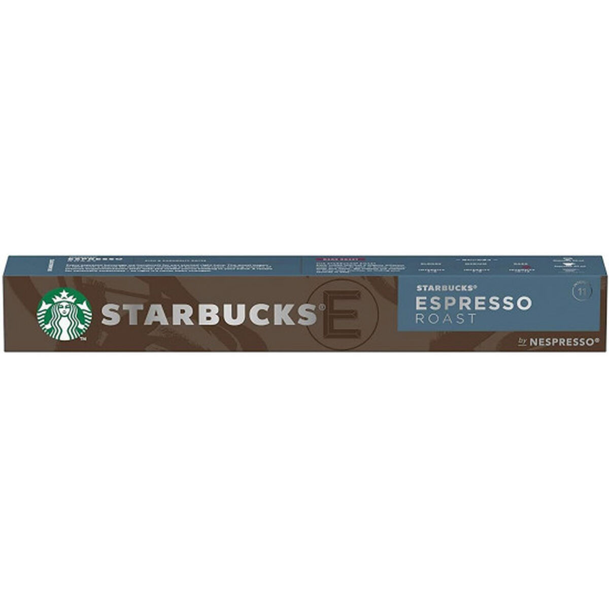 Cápsulas de Café com Estojo Nestlé STARBU.DARK ESPRESSO 10C