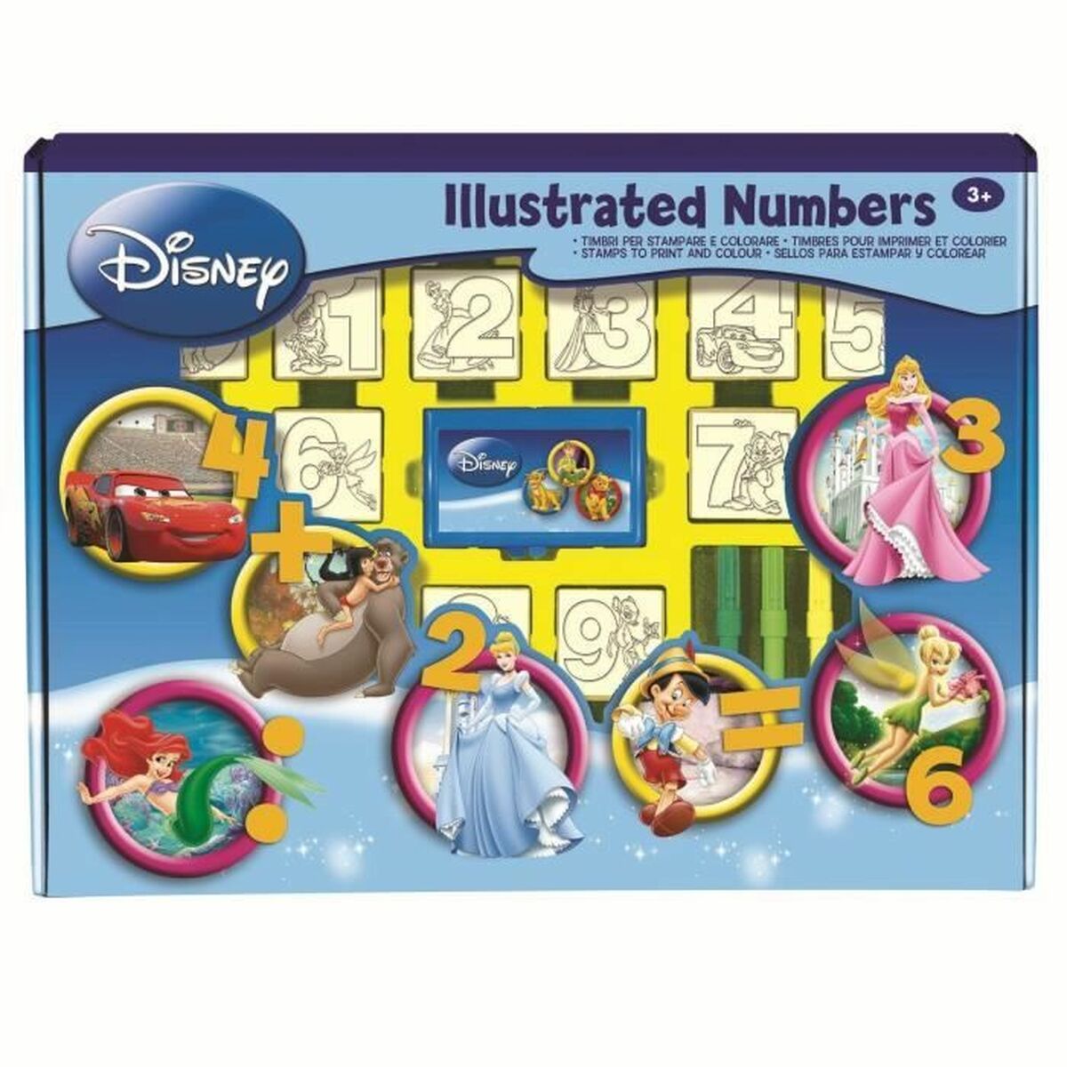 Selos Multiprint Illustrated Numbers