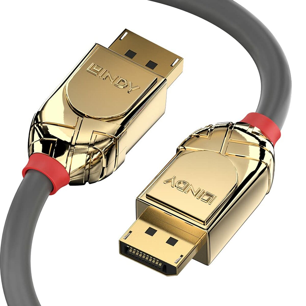 Cabo DisplayPort LINDY 15 m Dourado