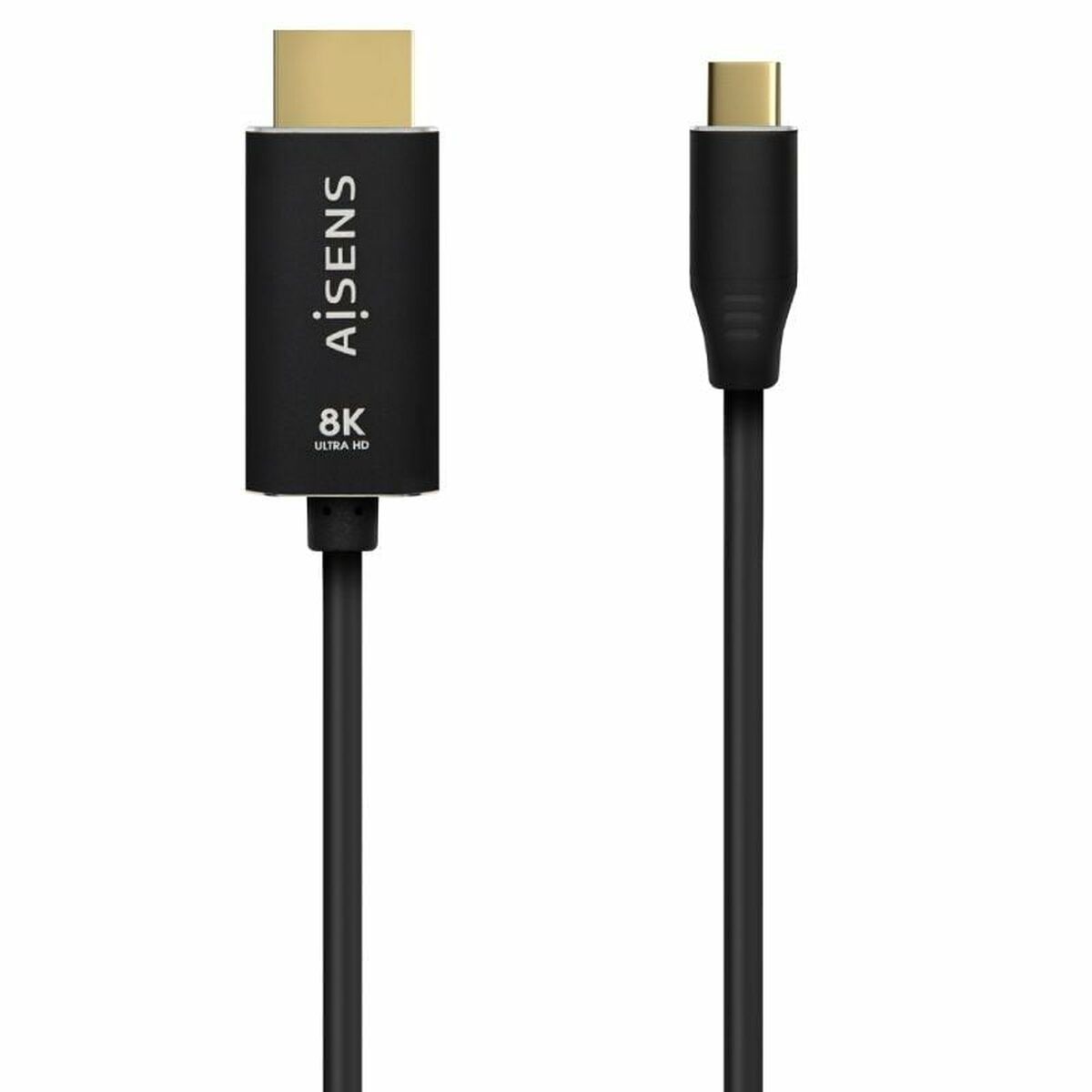 Adaptador USB-C para HDMI Aisens A109-0711 Preto 1 m