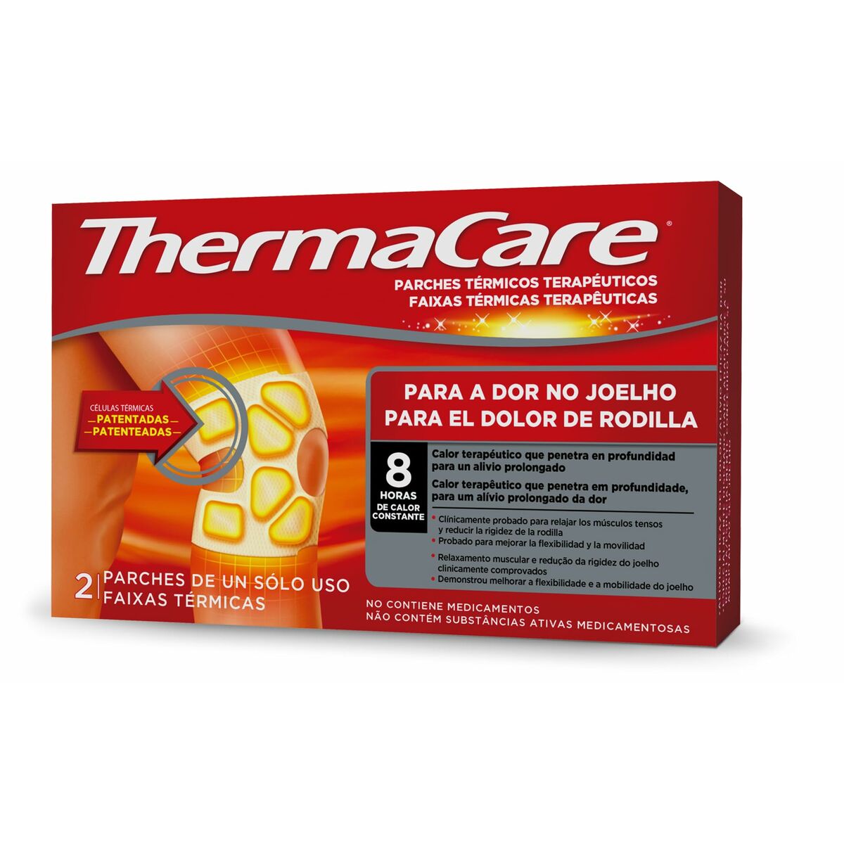 Parche Térmico Reutilizável Thermacare THERMACARE (2 Unidades)