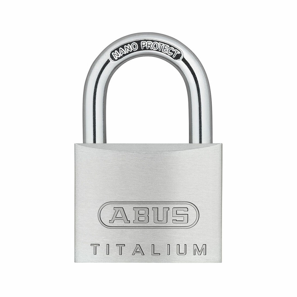 Cadeado com chave ABUS Titalium 64ti/50 Alumínio Retangular