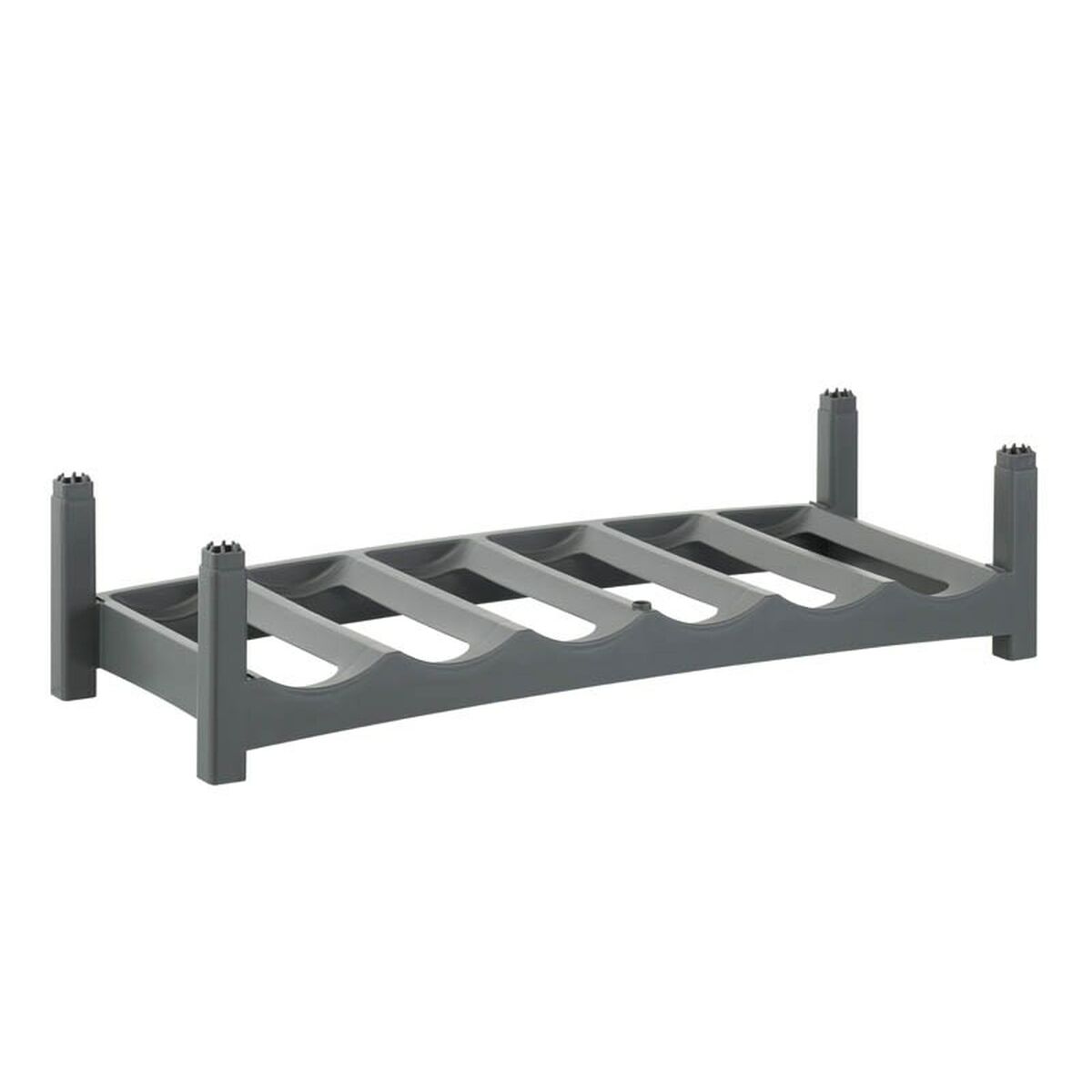 Suporte para garrafas Rotho VARIO Cinzento