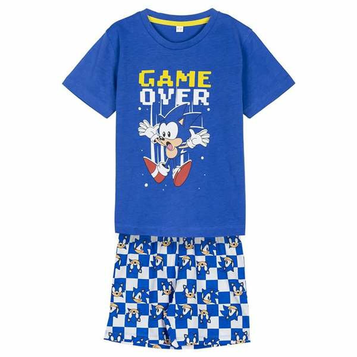 Pijama Infantil Sonic 12 Anos