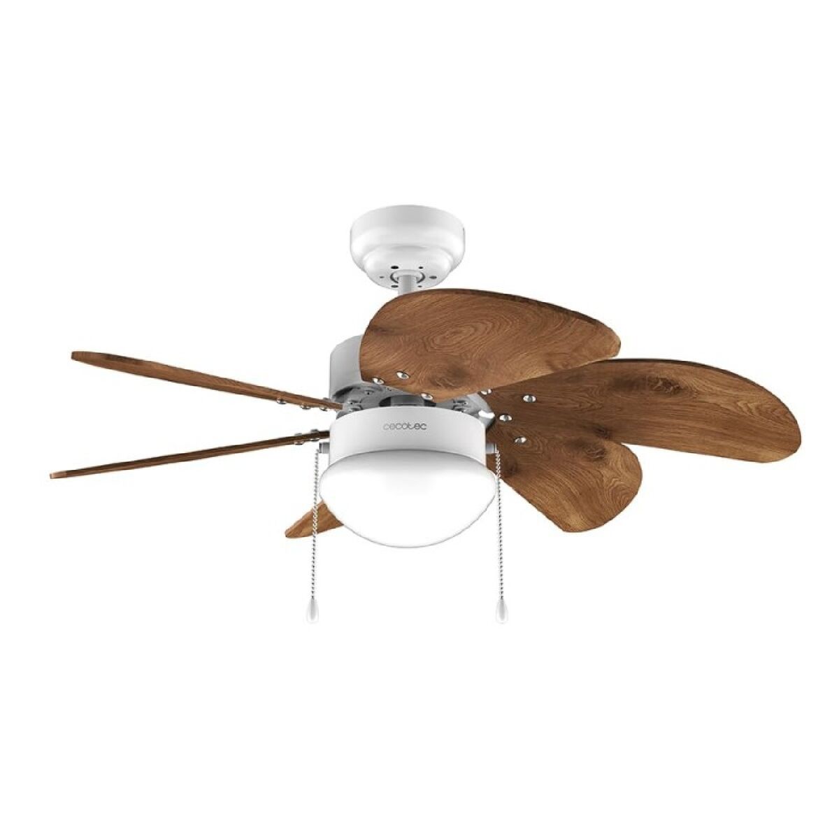 Ventilador de Teto com Luz Cecotec EnergySilence Aero 365 Branco Madeira 50 W