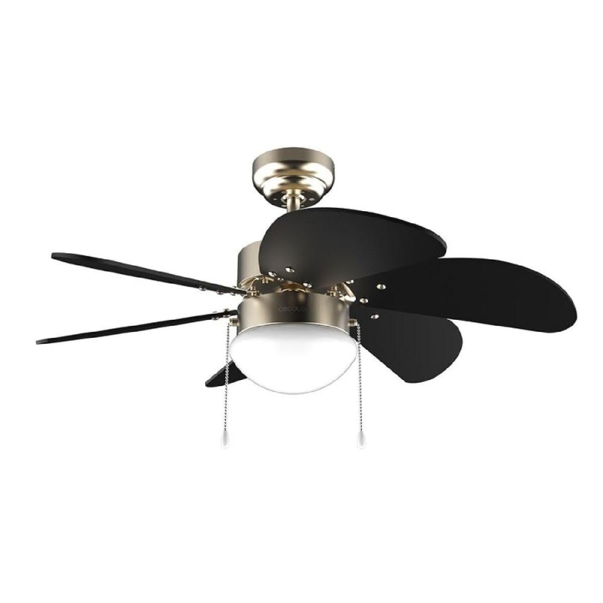 Ventilador de Teto com Luz Cecotec EnergySilence Aero 365 Dourado Madeira 50 W