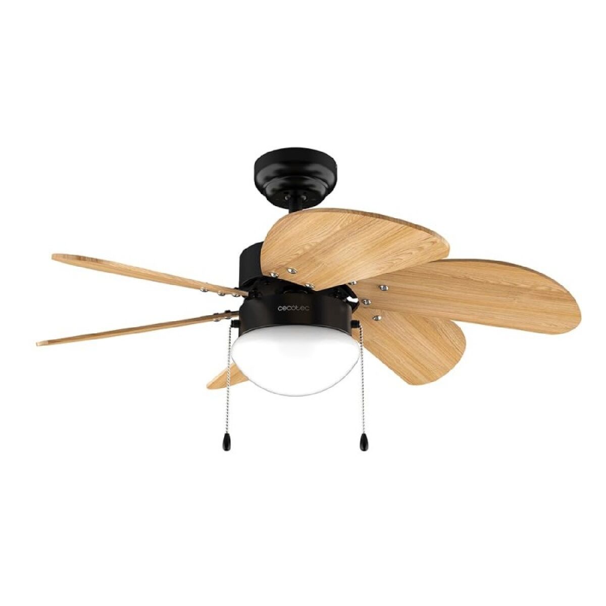 Ventilador de Teto com Luz Cecotec EnergySilence Aero 360 Preto Madeira 50 W