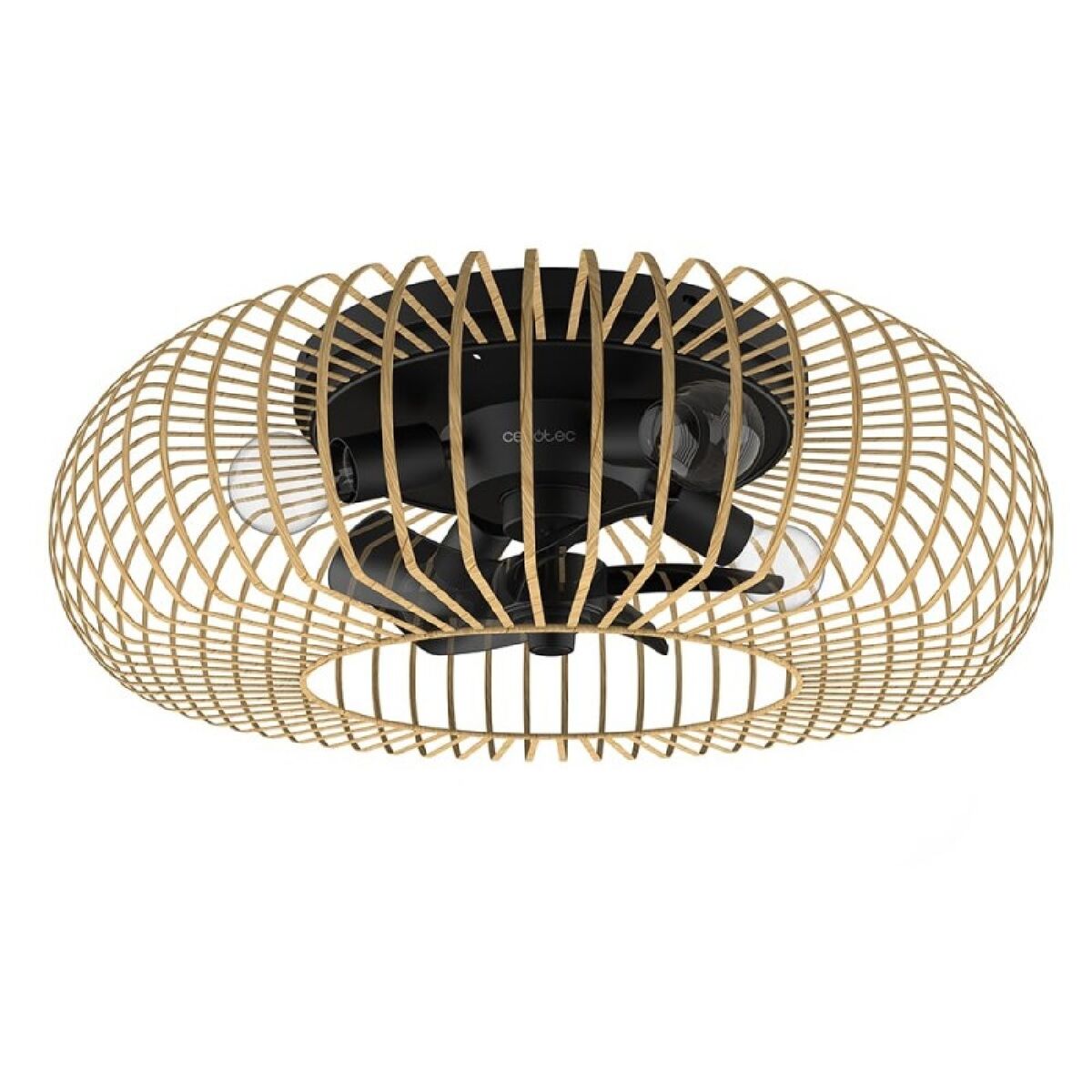 Ventilador de Teto com Luz Cecotec EnergySilence LampAero 600 20 W 70 W Madeira