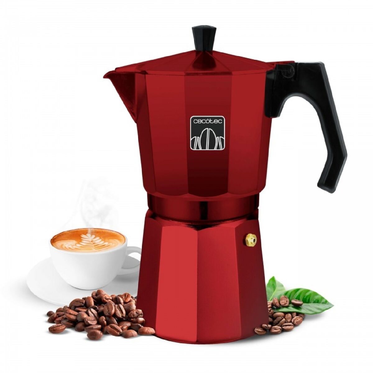 Cafeteira Italiana Cecotec Mokclassic 1200 Vermelho