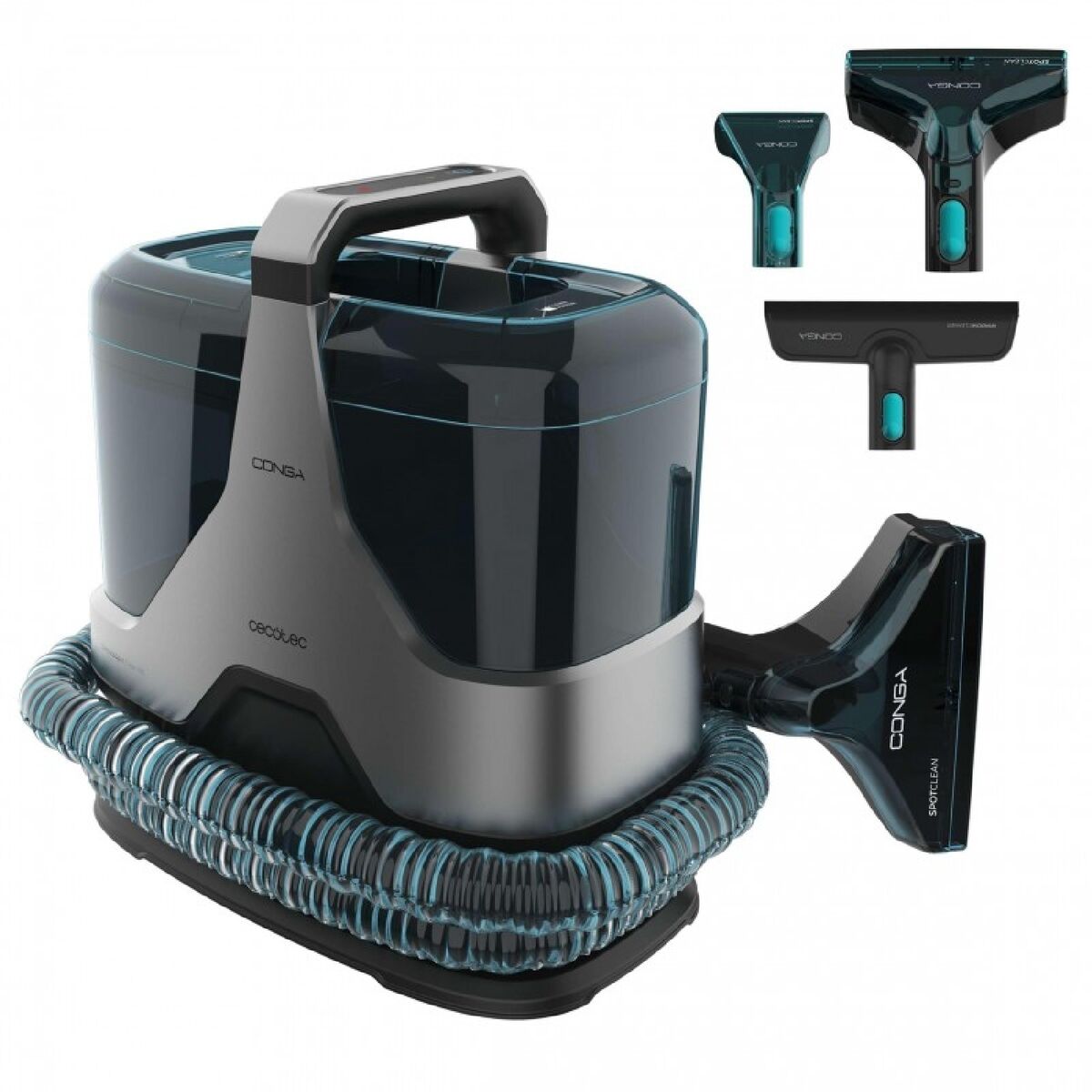 Aspirador para estofados e tapetes Cecotec Conga 6000 Carpet&Spot Clean XXL Advance