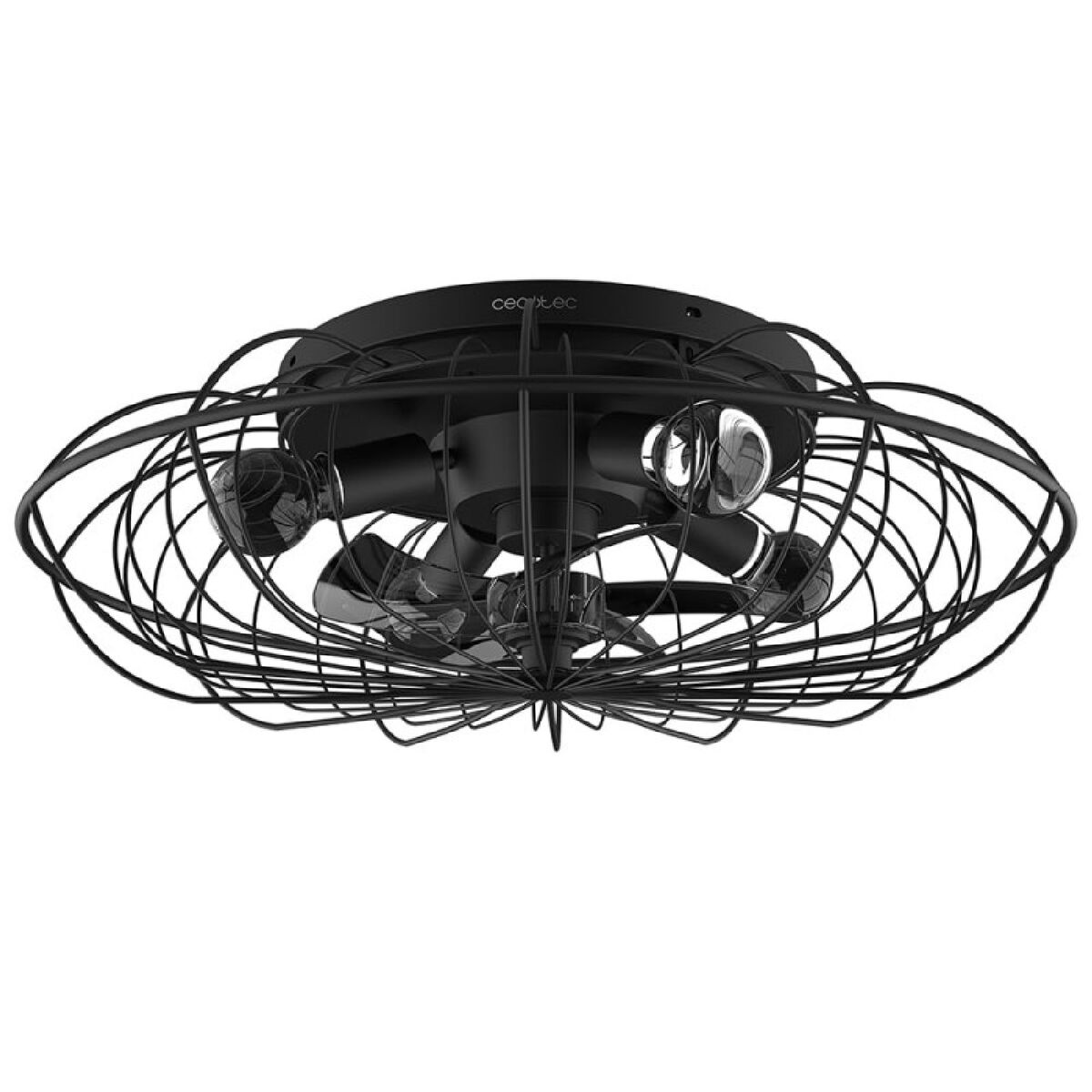 Ventilador de Teto com Luz Cecotec EnergySilence LampAero 650 Iron Design 20 W 70 W