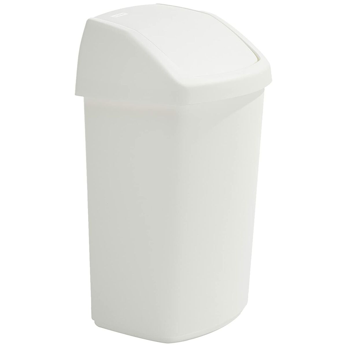 Caixote do lixo TAPA BASCULANTE Branco Plástico