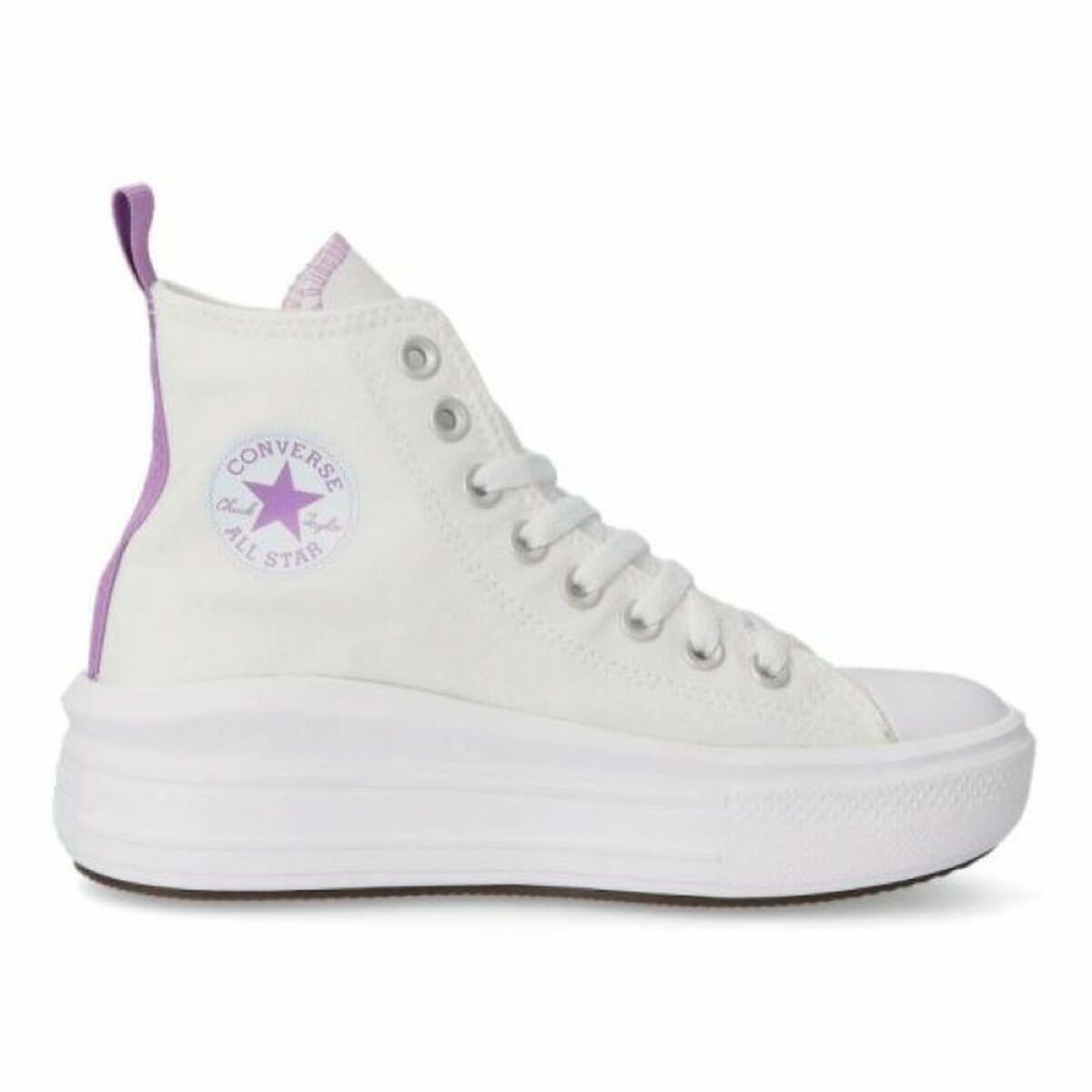 Ténis Casual Homem Converse CHUCK TAYLOR ALL STAR MOVE LIFT AO3667C Branco