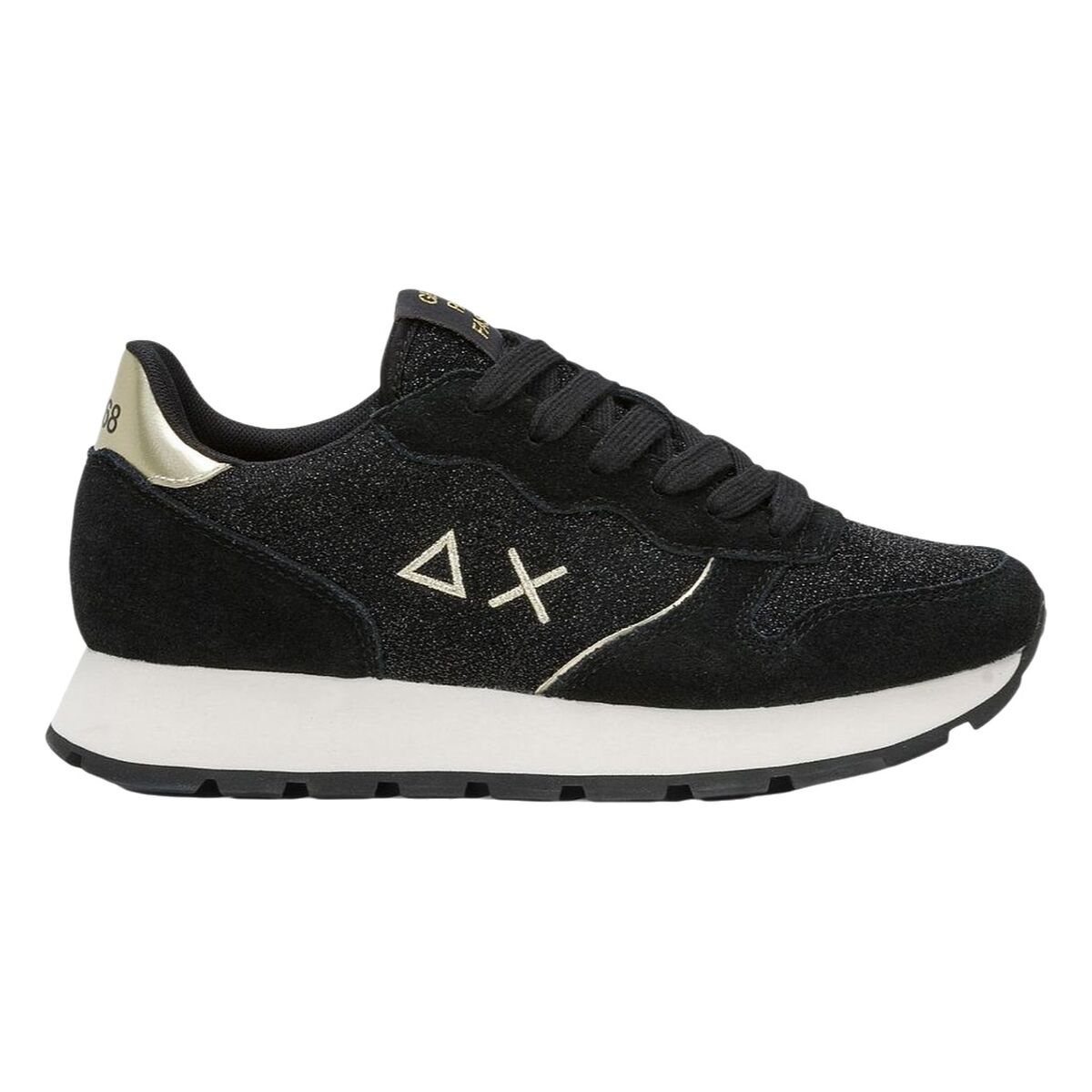 Sapatilhas de Desporto Mulher SUN68 ALLY GLITTER TEXTILE Z44204 11 Preto