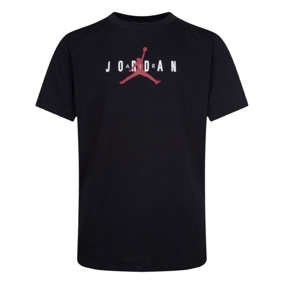 Camisola de Manga Curta Infantil Nike Preto