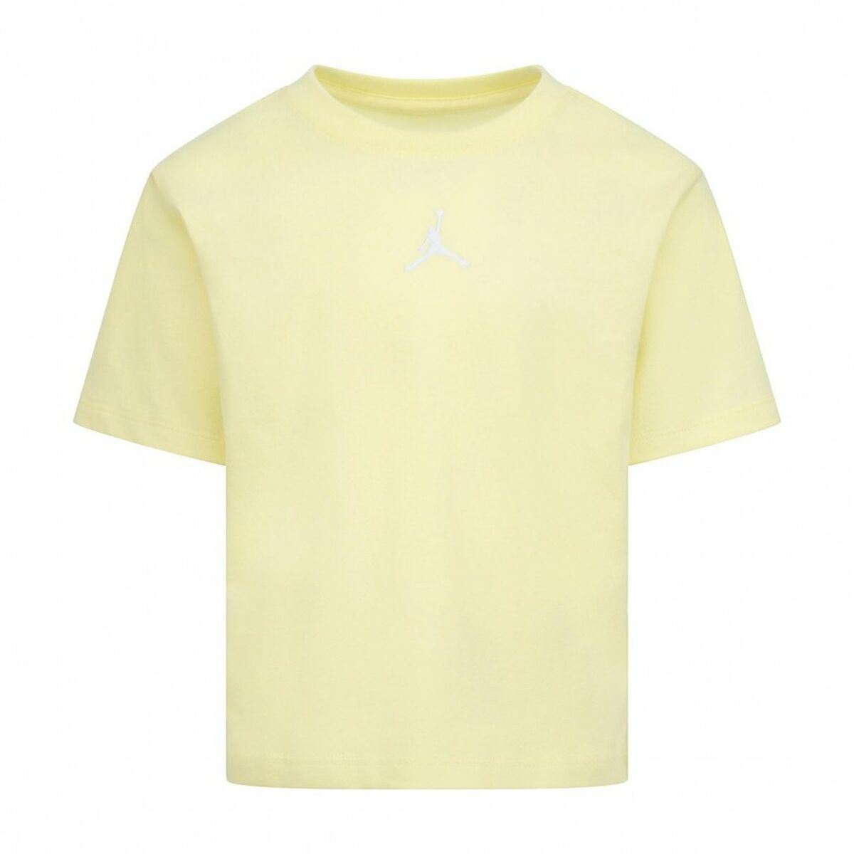Camisola de Manga Curta Infantil Nike JDG JORDAN ESSENTIALS 45A770 N2R Amarelo