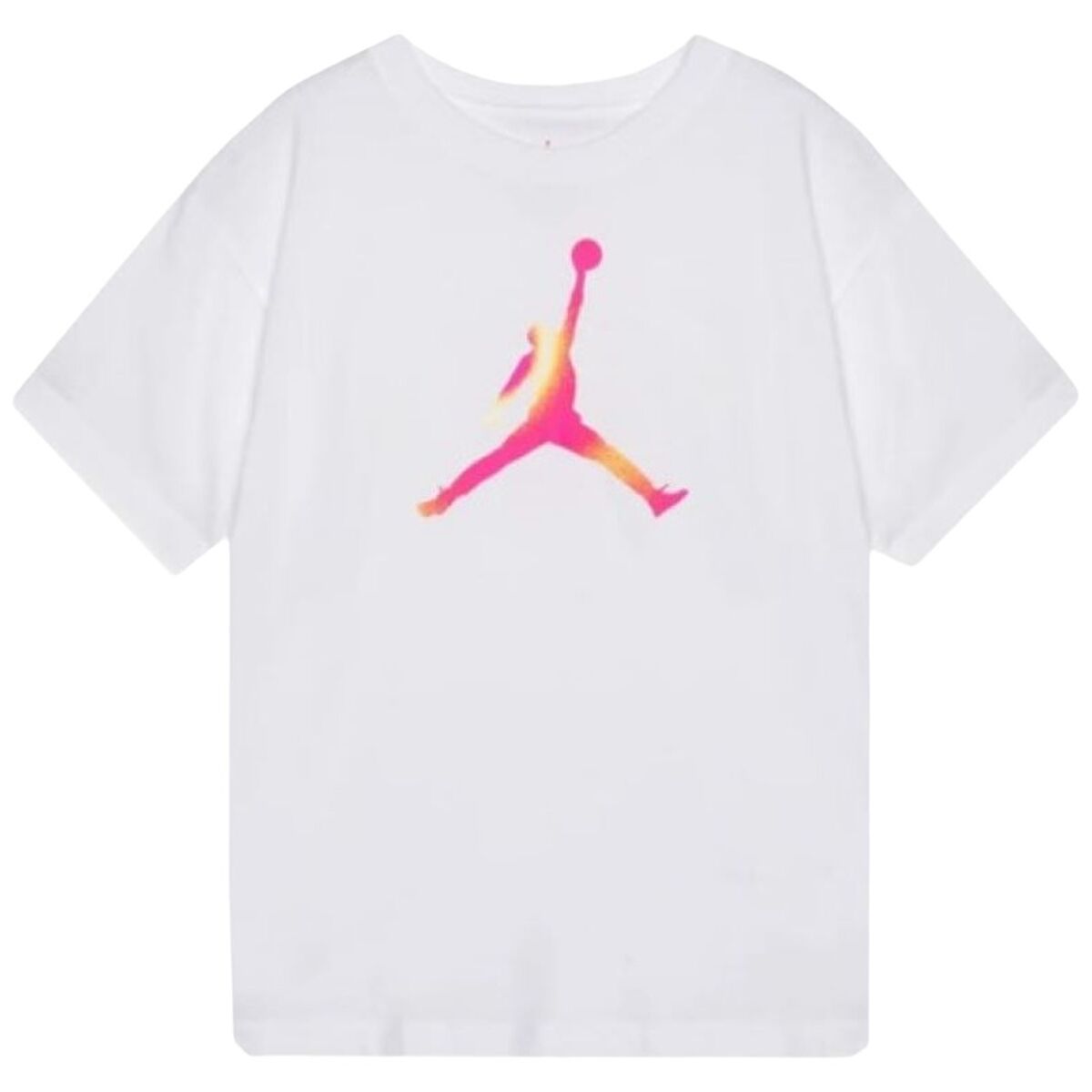 Camisola de Manga Curta Infantil Nike Branco