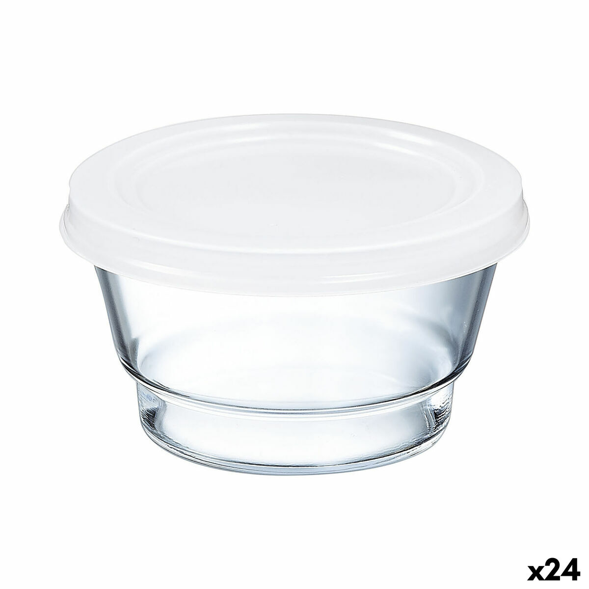 Recipiente para Conservar Alimentos Arcoroc So Urban Transparente 800 ml 15,3 X 15,3 X 9 cm (24 Unidades)