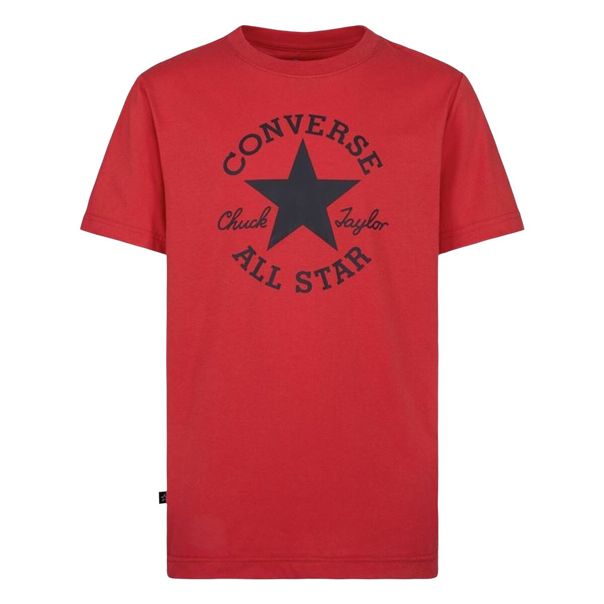 Camisola de Manga Curta Infantil Converse Sustainable Core Sse Vermelho