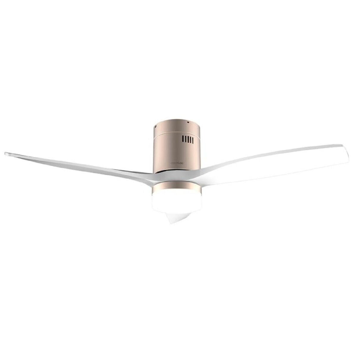 Ventilador de Teto com Luz Cecotec EnergySilence Aero 5600 Aqua Branco Castanho Dourado 18 W 40 W