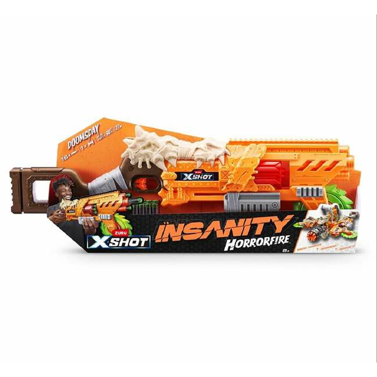 Pistola de Dardos X-Shot Insanity Horrorfire Doomsday