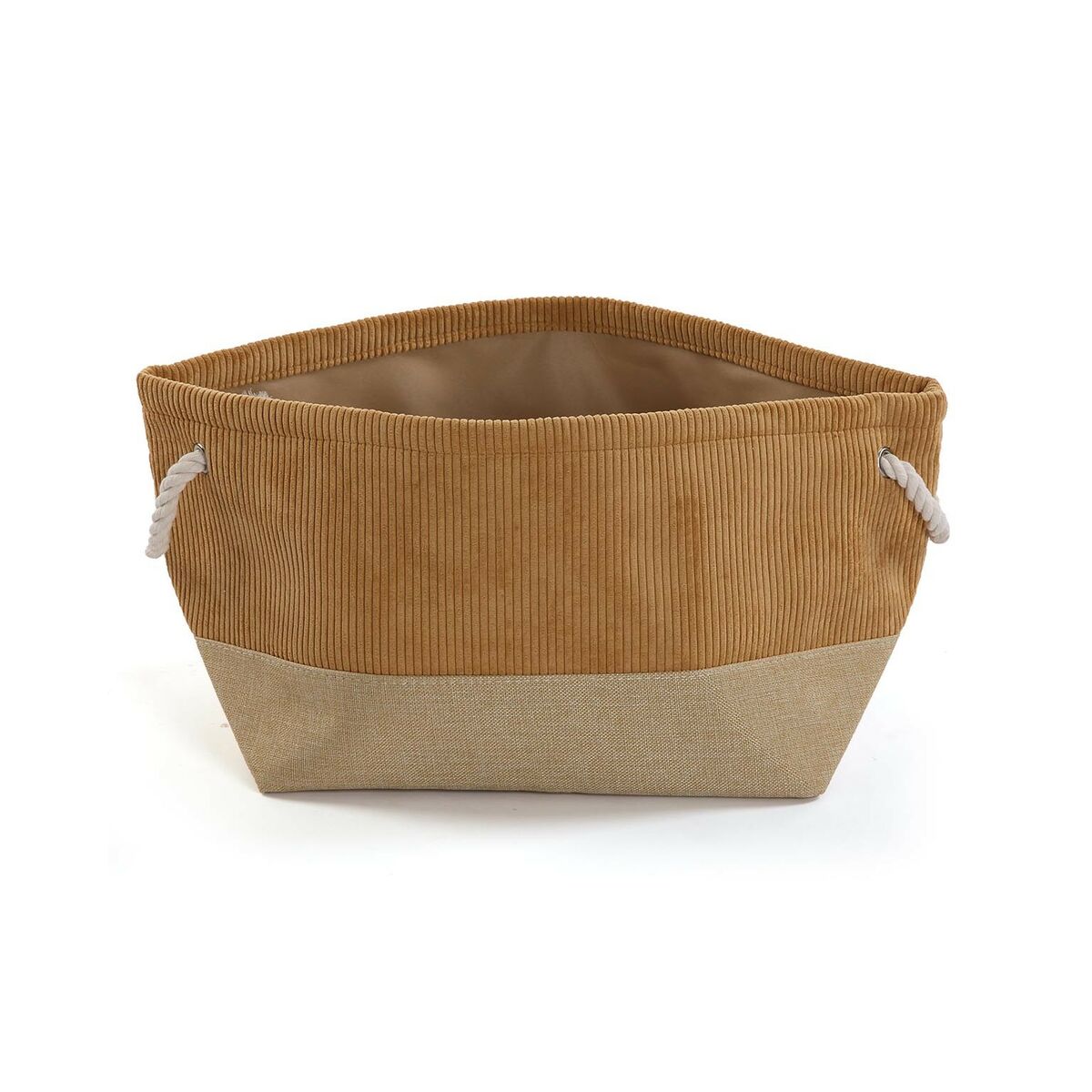 Cesta Multiusos Versa Corduroy 27 x 26 x 27 cm