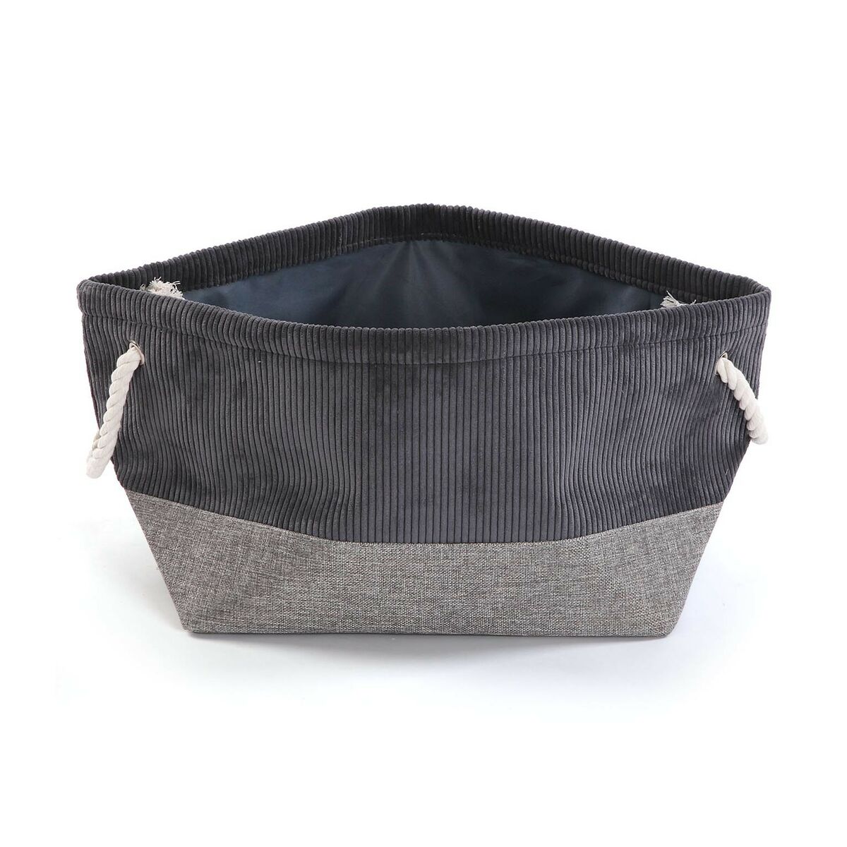Cesta Multiusos Versa Corduroy 29 x 27 x 39 cm