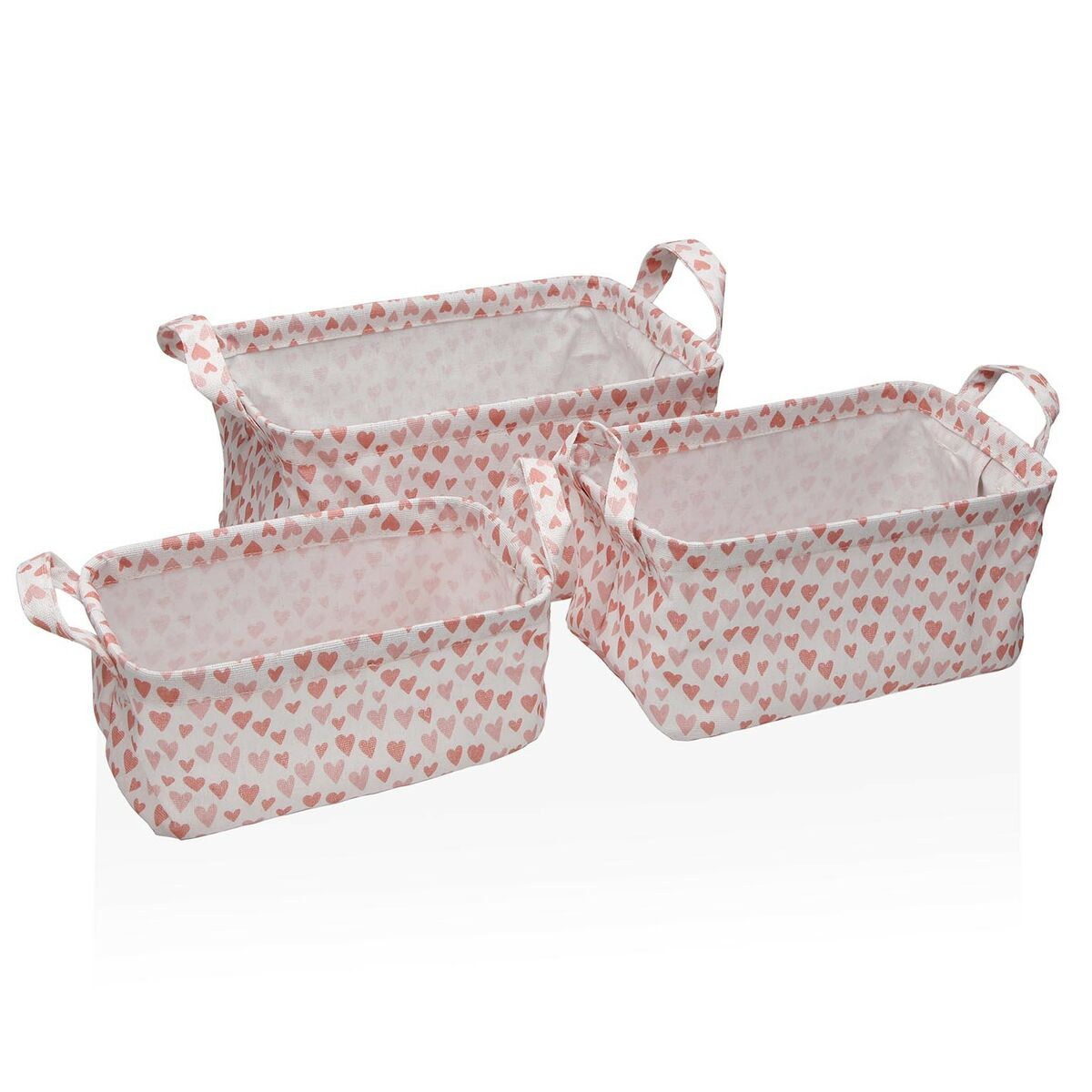 Conjunto de Cestas Versa Amore 28 x 18 x 14 cm