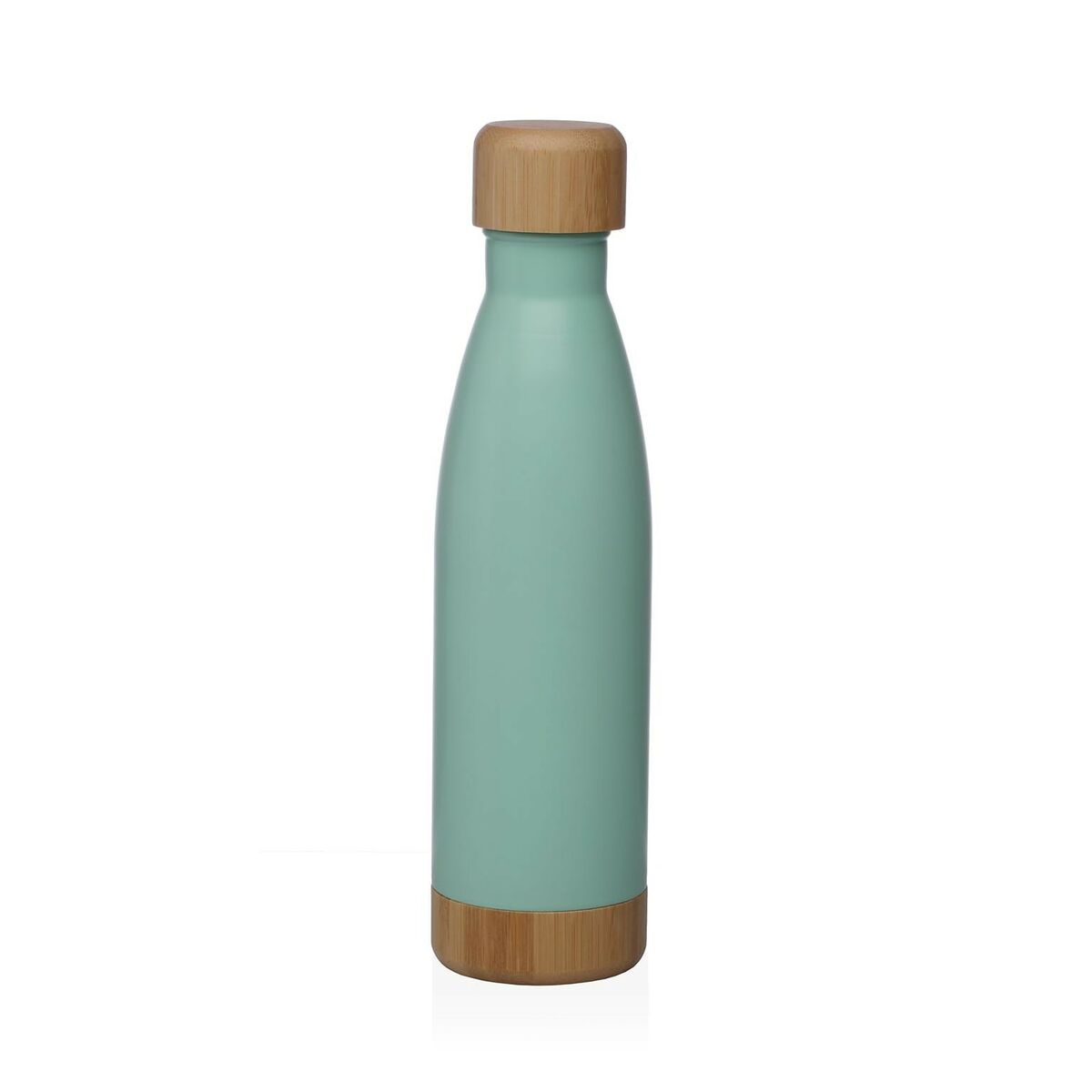 Garrafa de água Versa Verde Aço 500 ml 7 x 27 x 7 cm