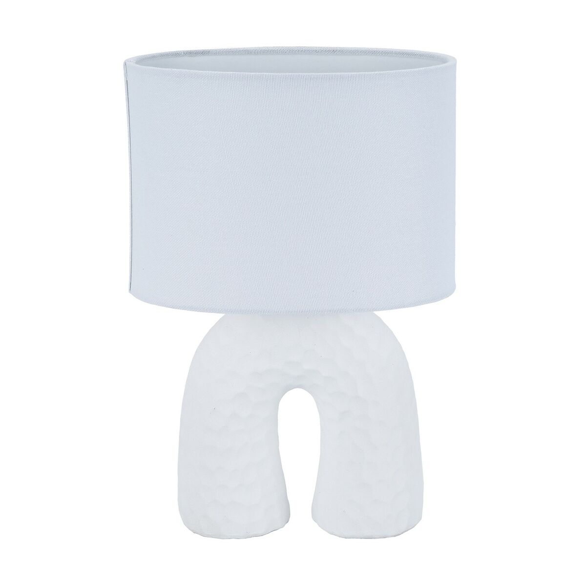 Lâmpada de mesa Versa Branco Cerâmica 18 x 28 cm