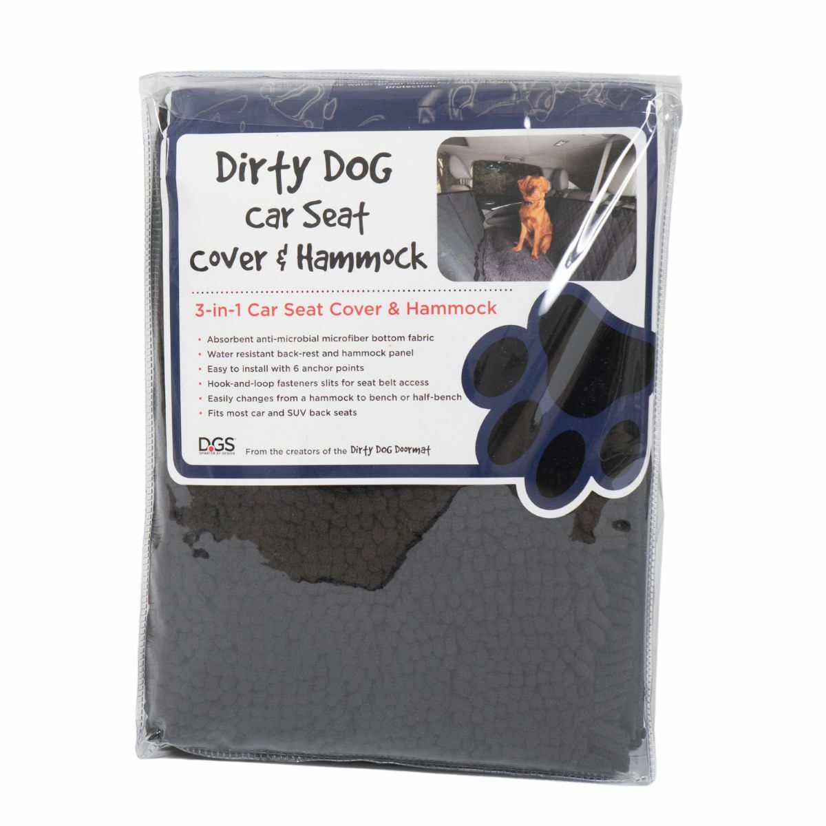 Protetor de assento Dog Gone Smart Preto 137 x 55 cm