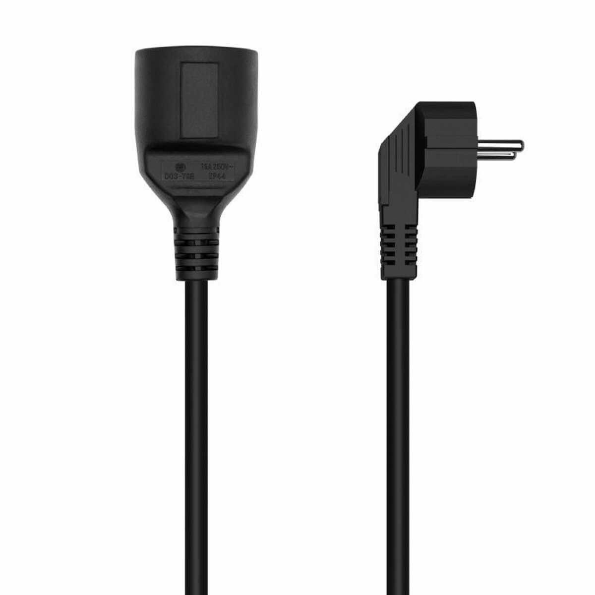 Cabo alongador Aisens A132-0603 Preto 10 m
