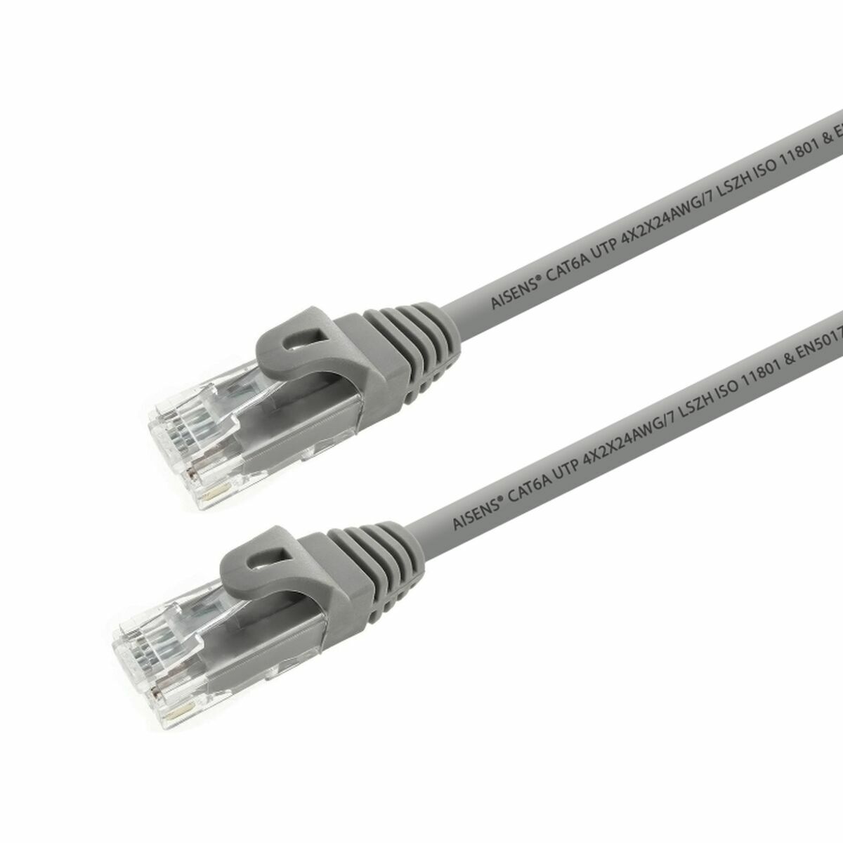 Cabo RJ45 Categoria 6 UTP Rígido Aisens A145-0330 Cinzento 10 m