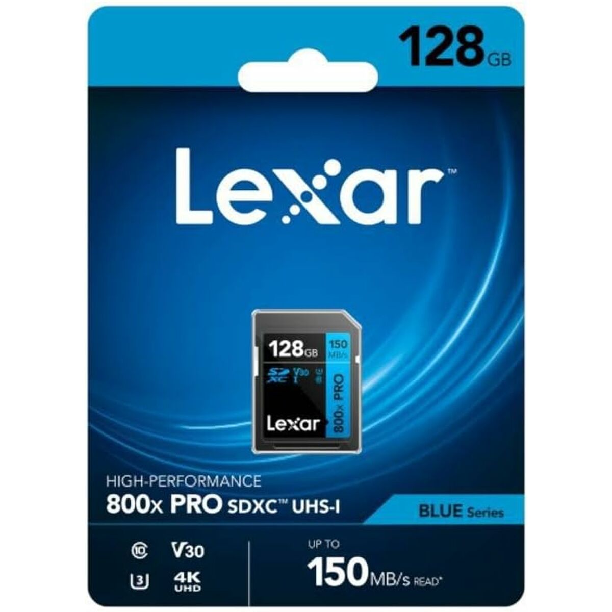 Cartão de Memória Micro SD com Adaptador Lexar LSD0800P128G-BNNNG 128