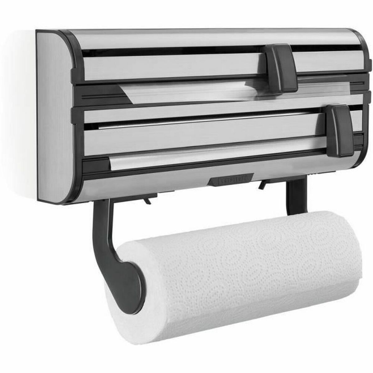 Suporte para Rolos de Papel de Cozinha Leifheit 25793 Aço inoxidável