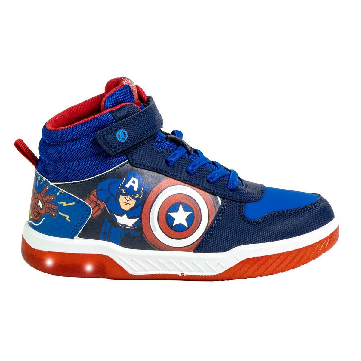 Sapatilhas de Desporto Infantis The Avengers Azul escuro