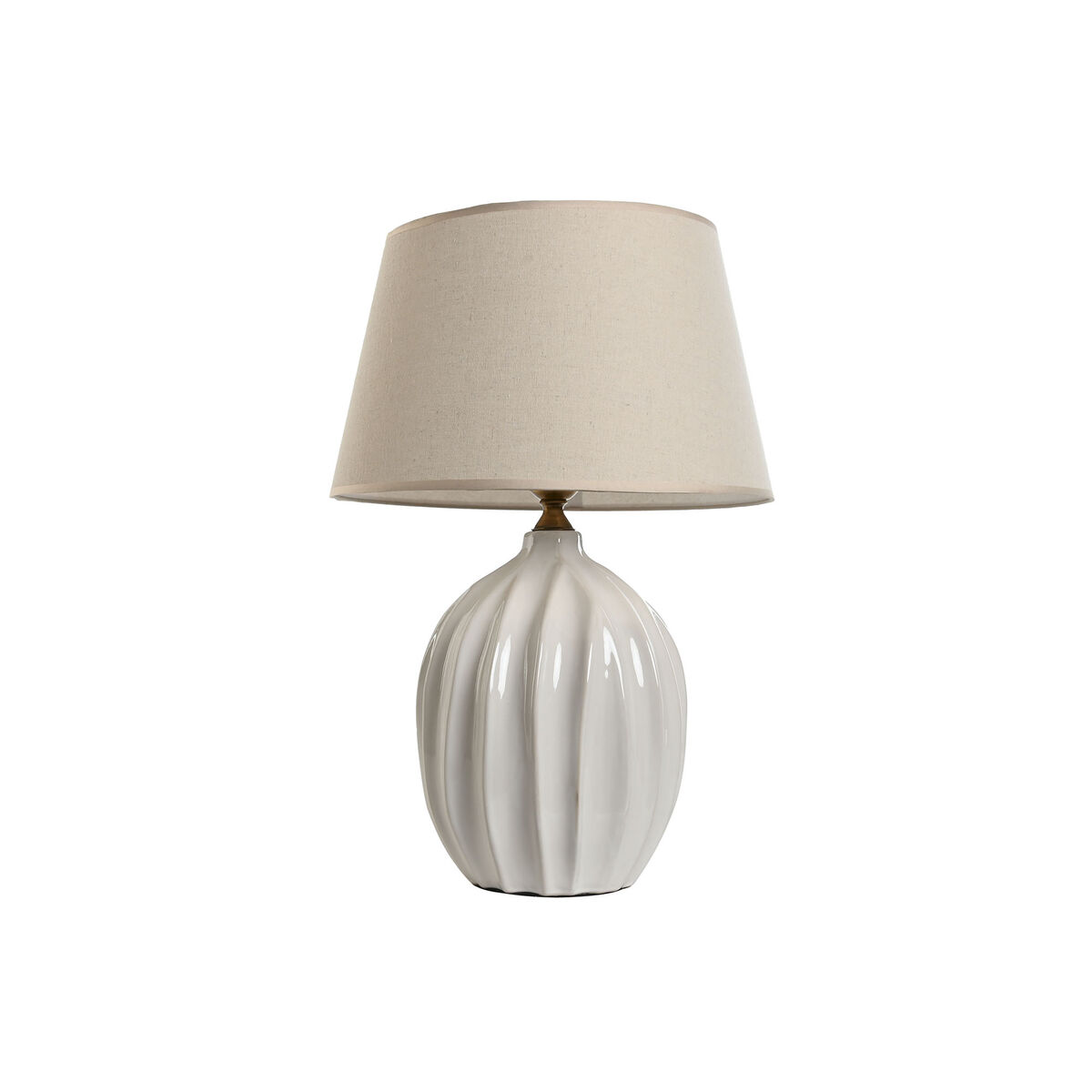 Lâmpada de mesa Home ESPRIT Branco Porcelana 50 W 220 V 40 x 40 x 60 cm