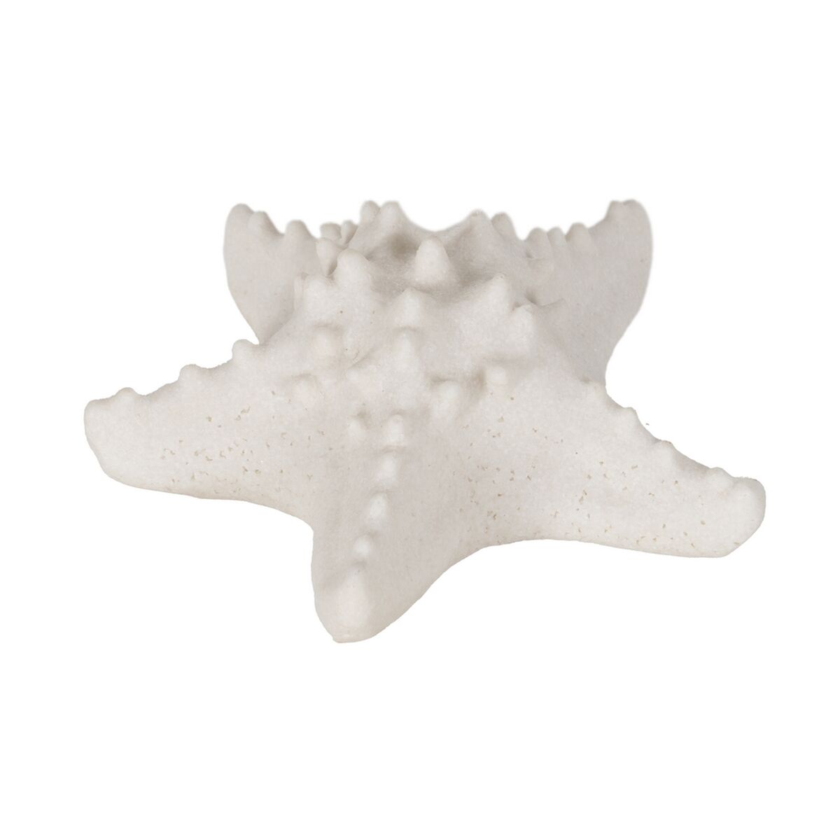 Lâmpada de mesa Branco Resina Pedra Areia 16,7 x 15,5 x 6,5 cm