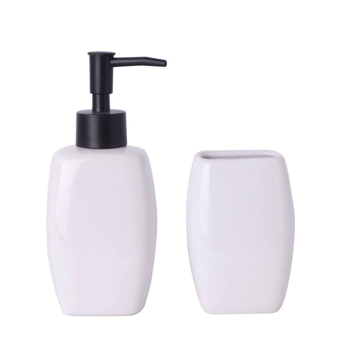 Conjunto de Banho Versa Branco Cerâmica