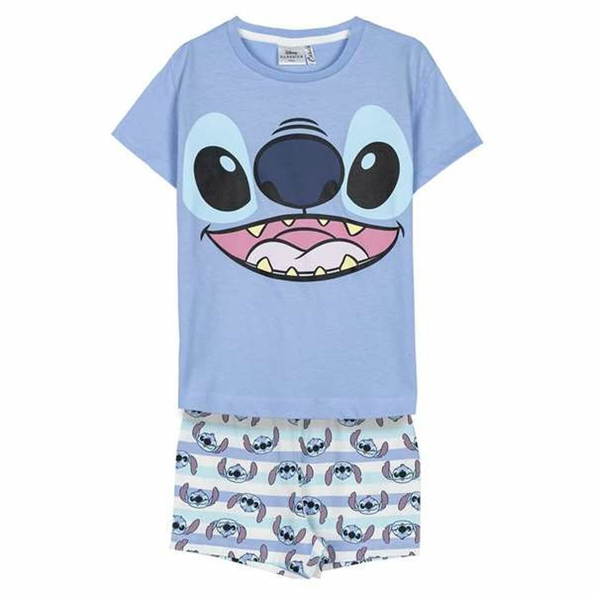 Pijama Infantil Stitch Azul (6 Anos)