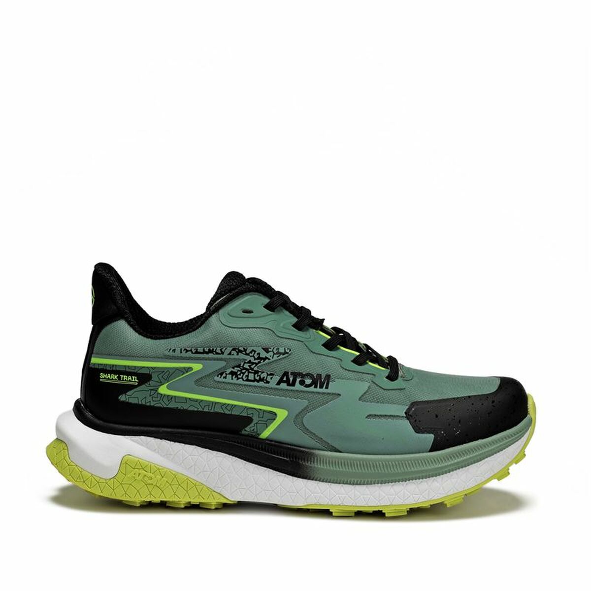 Tênis de trail para homem (corrida em montanha) Atom Atom At160 Shark Trail Ion Blast Turquesa