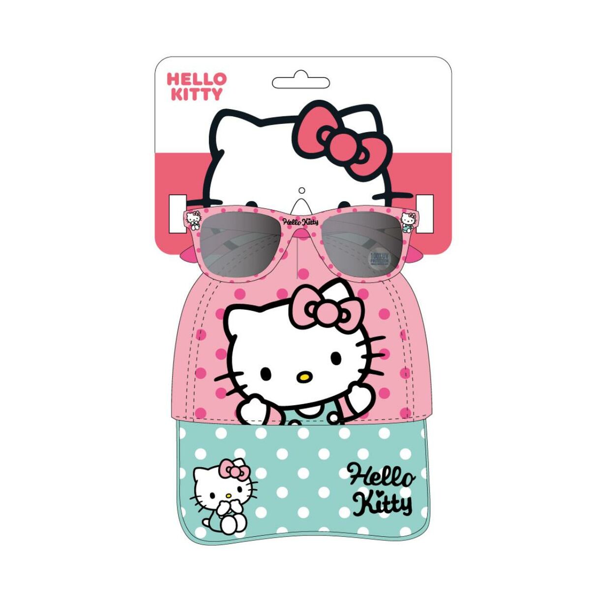 Boné Infantil Hello Kitty Cor de Rosa (53 cm)