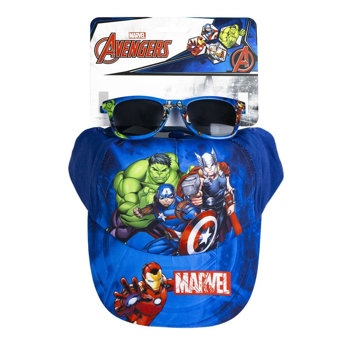 Boné Infantil The Avengers Azul (53 cm)