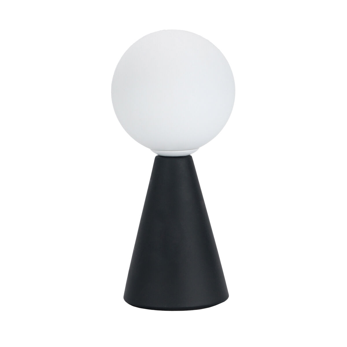 Lâmpada de mesa Versa Preto Cerâmica Cristal 40 W 10 x 22,5 cm Prisma