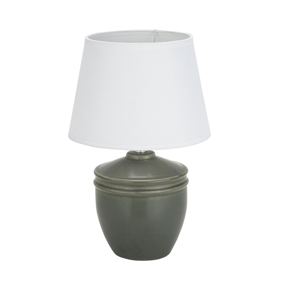 Lâmpada de mesa Versa Aurelia Algodão Cerâmica 40 W 20 x 31,5 cm