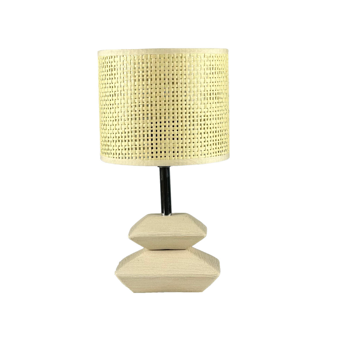 Lâmpada de mesa Versa Anis Branco Cerâmica 16 x 30 x 16 cm