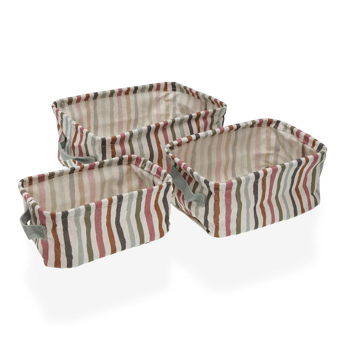 Conjunto de Cestas Versa Ligne 18 x 14 x 28 cm